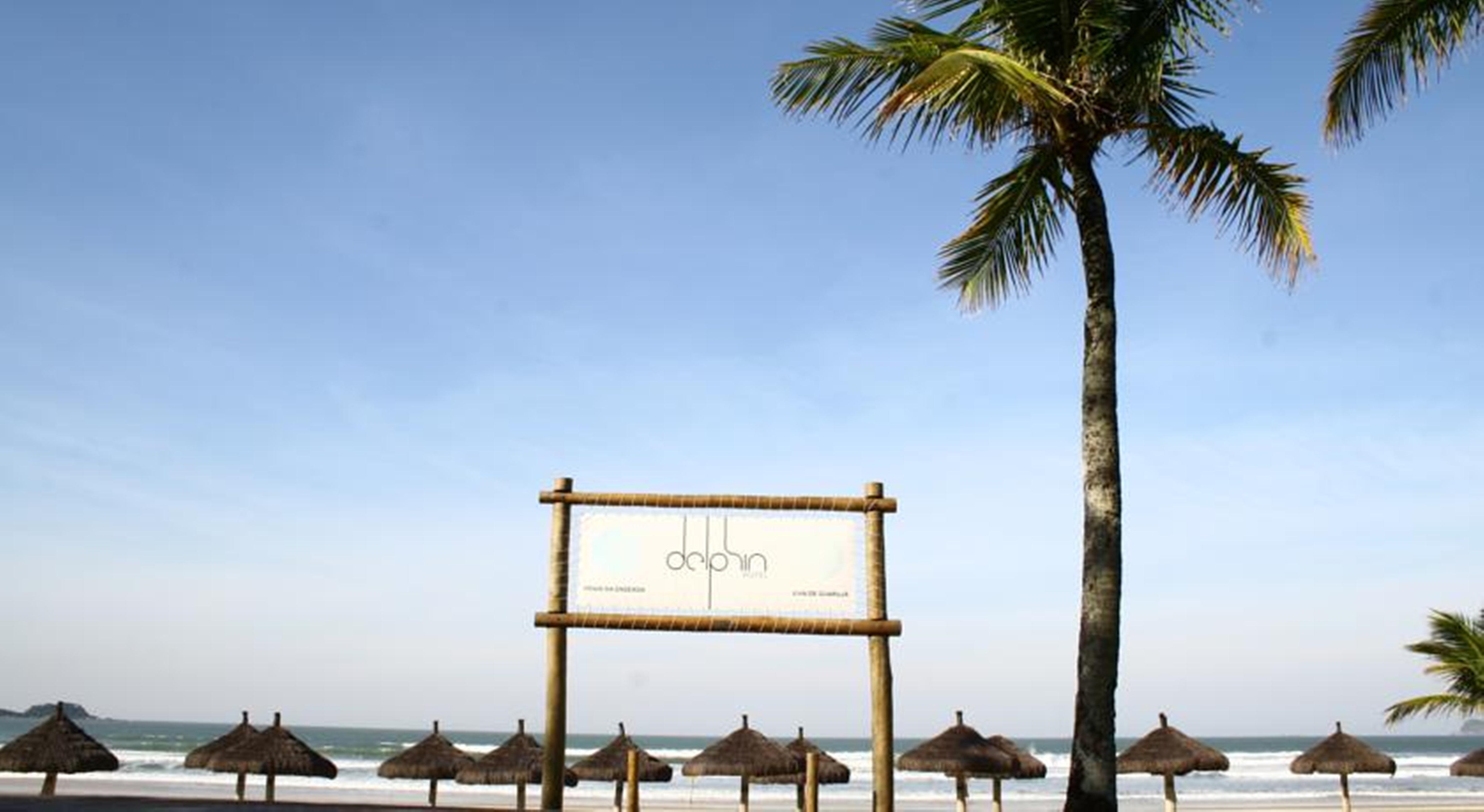 Delphin Beach Hotel Guarujá Kültér fotó